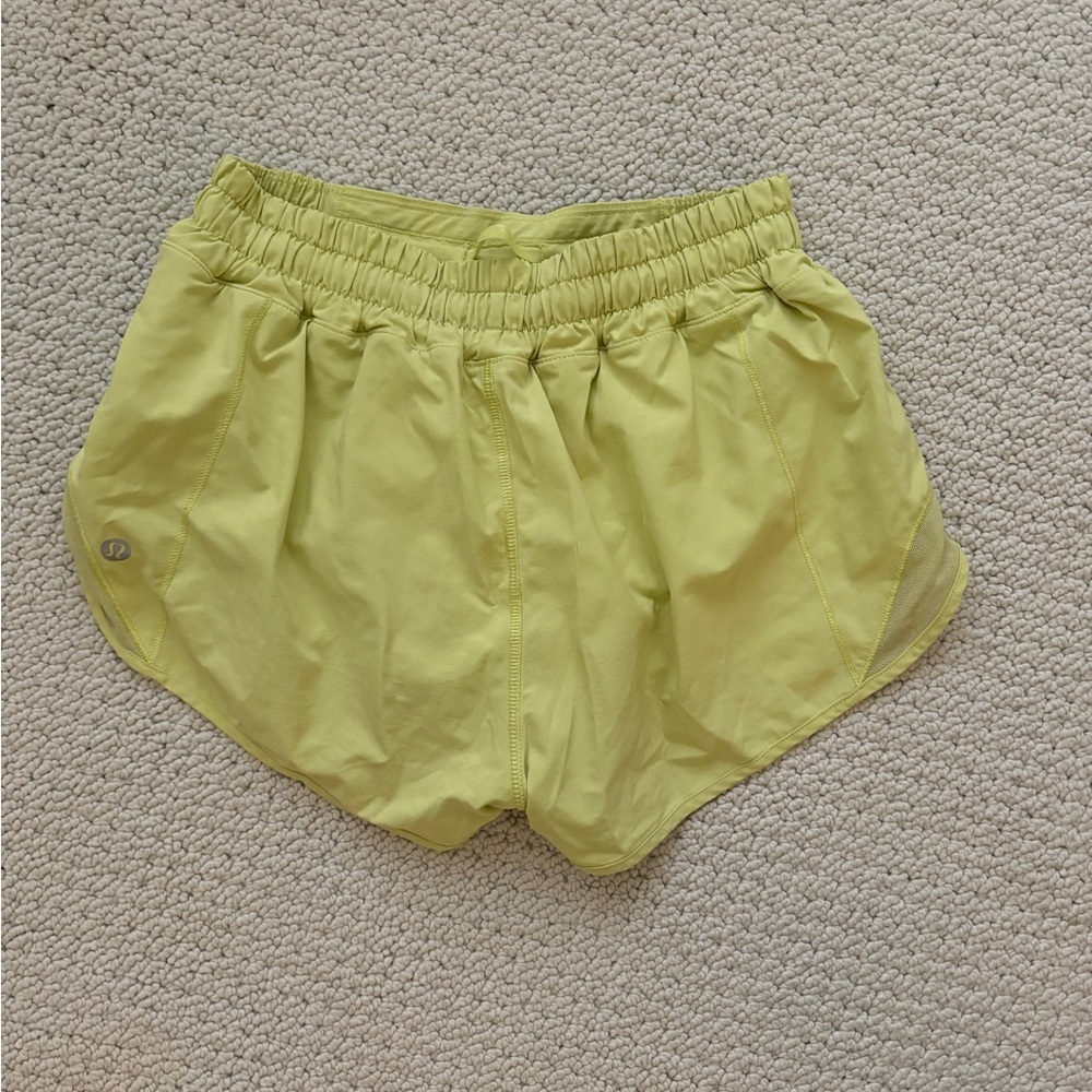 lululemon athletica Lime Green Athletic Shorts